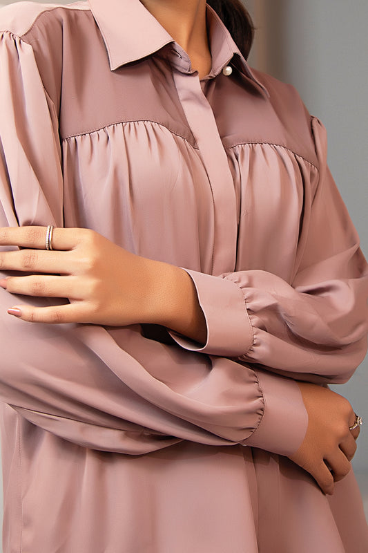 Showstopper Mauve Cherry georgette Shirt Women 1223 000281