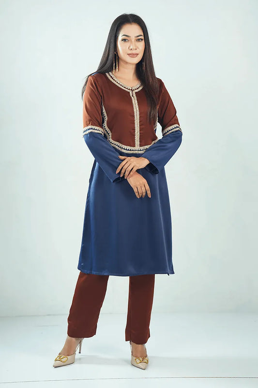 Showstopper Midnight Mocha Luxe Co-ord Set 0125 000374