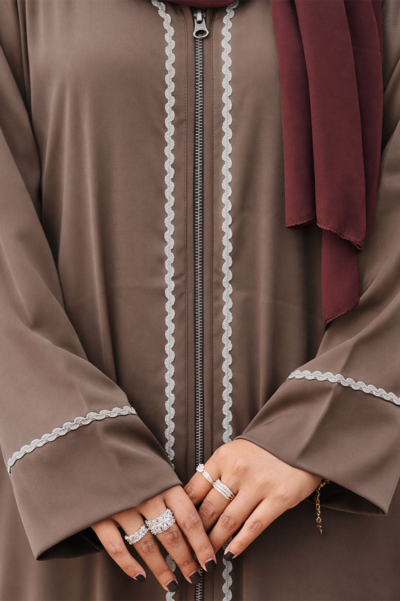 Everyday Zip Abaya 1225 000450