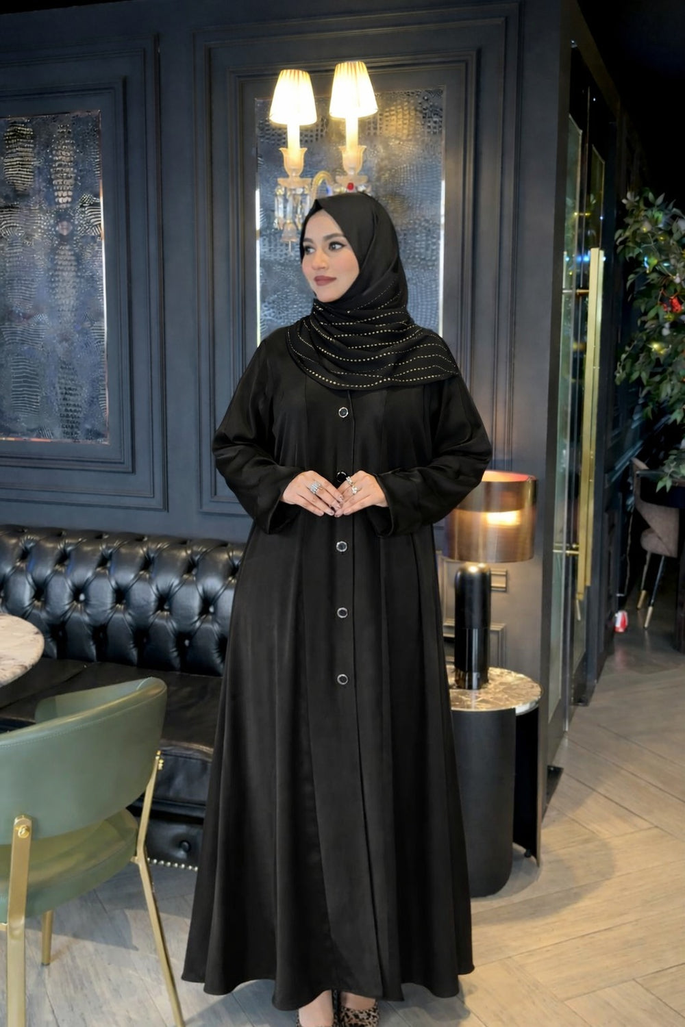 Phantom Black Modest Abaya 0226 000464