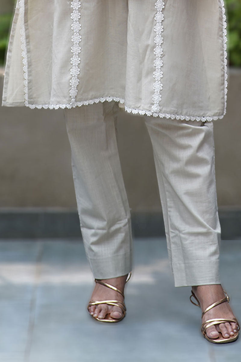 Serene Sand Kurti Set  0226 000478