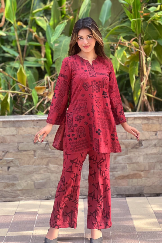 Showstopper Brick Muse Fitted Co-ord Set 1224 000370