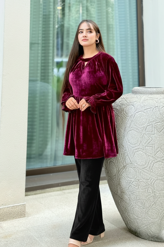 Mulberry Mist Tops 1225 000456