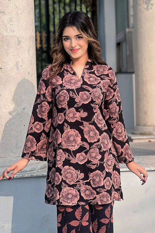 Showstopper Midnight Bloom Fitted Co-ord Set 1224 000358