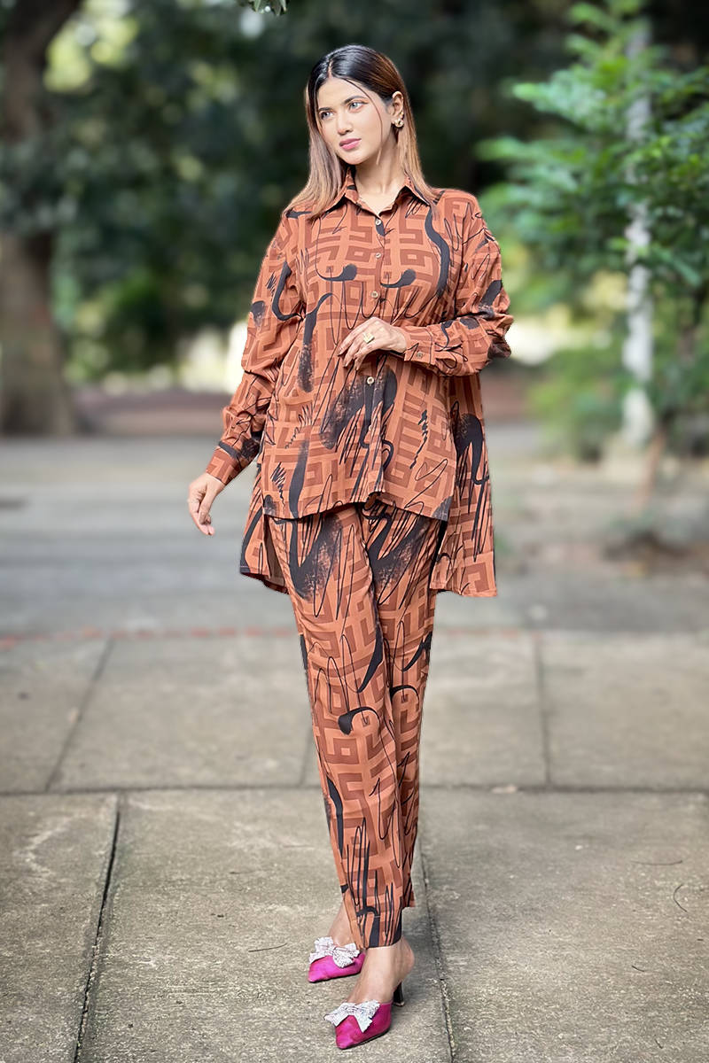 Showstopper Terracotta Co-ord set 0825 000420
