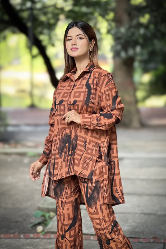 Showstopper Terracotta Co-ord set 0825 000420